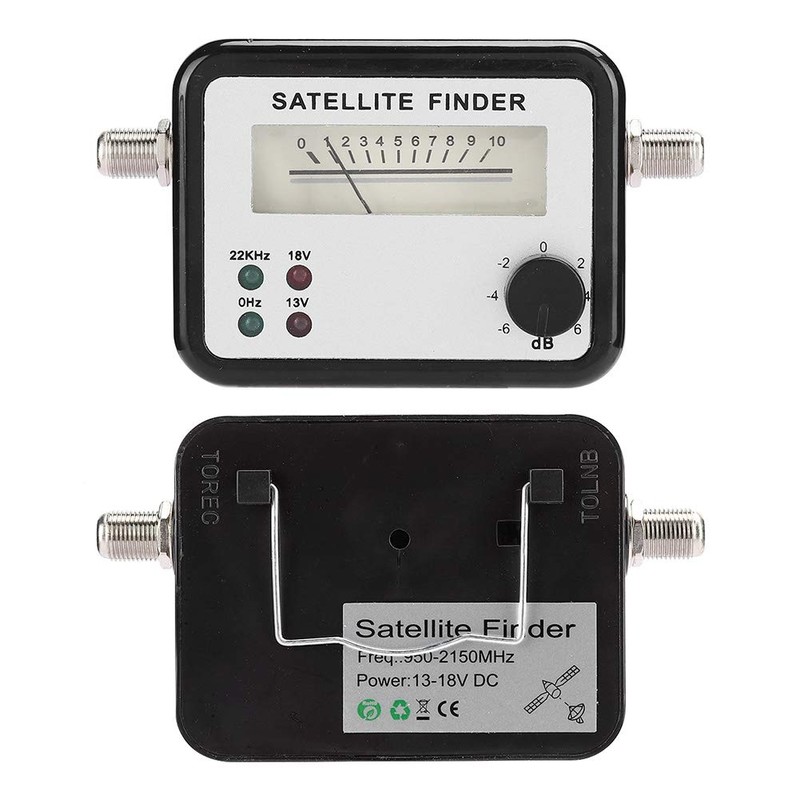 Portable Signal Strength Meter, Satellite Finder, Digital Satellite Distance Meter