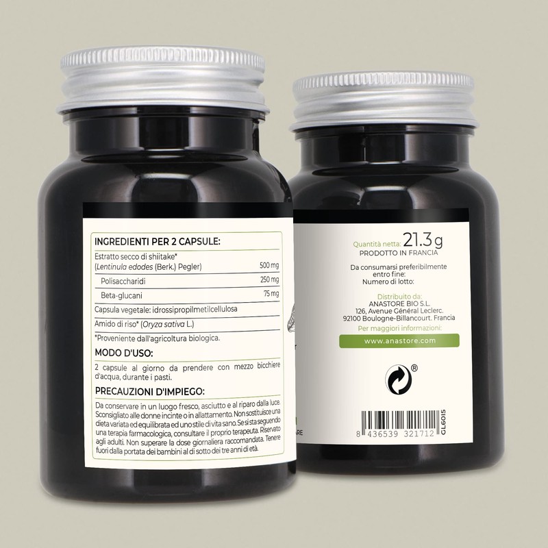 Organic Shikake (LeNTINULA EDODES) * 3 + 1 free *