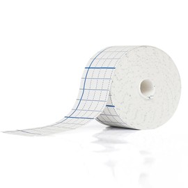 Evofis Sport tape, sports tape, white for compression/fixation of dressings, tape bandage, finger tape, elastic (5 cm x 10 m, white)