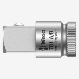 Wera 042670 Square Drive Size Adapter, 1/4" to 3/8"
