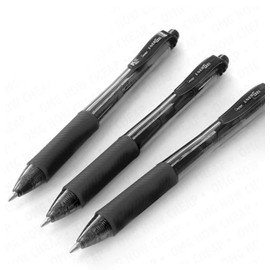 Pentel EnerGel X BL107 - Retractable Liquid Gel Ink Pen - 0.7mm - 84% Recycled - Black - Pack of 6