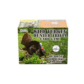 Deadeye Wild Turkey Hunter Trivia Card Game
