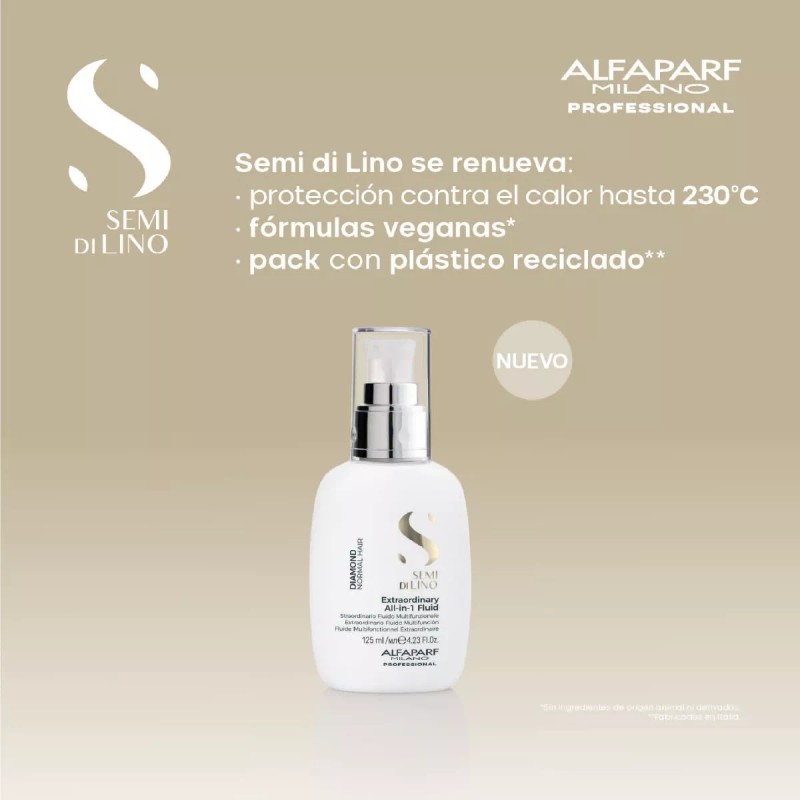 Alfaparf Milano Fluido Leave-in Multifuncional Alfaparf Cabello Normal 125ml