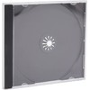 Vision Media® 10 X Single CD jewel Case inc Black