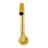 Westbrass 1/2" IPS x 8" S-Shaped Shower Arm and Flange,