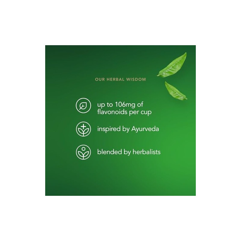 Pukka Supreme Matcha Green Herbal Tea - Energizing Daily Vitality