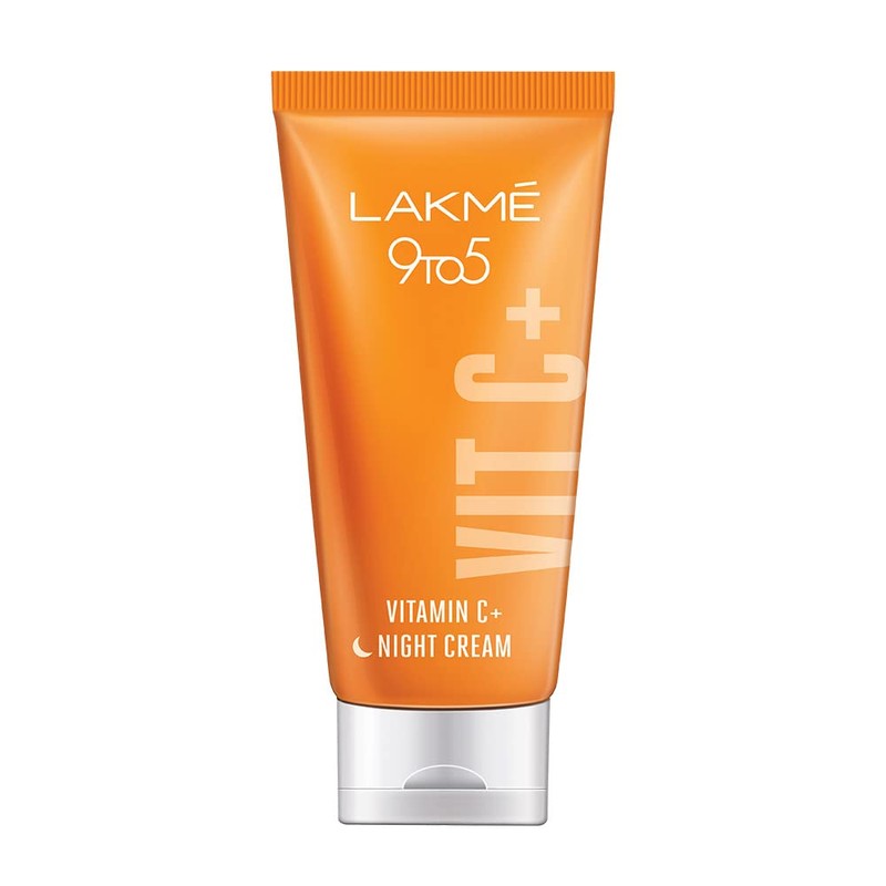 Lakme Vitamin C Day Cream+Night Cream+Serum combo - Brightening, Non-Greasy,