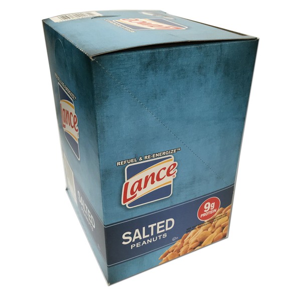 Lance Salted Peanuts 39g Bags - 12ct