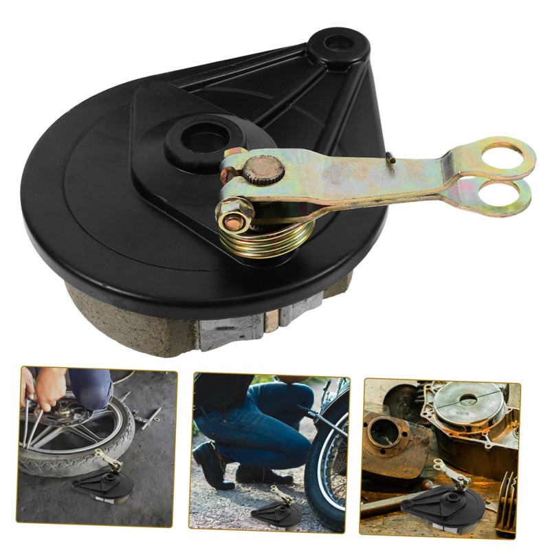 ULTECHNOVO Mini Bike Rear Drum Brake Assembly Kit for Electric