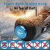 Kaowuzz Trailer Lock, Heavy Duty Trailer Ball Lock Fits 2