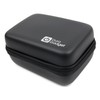 DURAGADGET Exclusive Black Hard Shell EVA Box Case with Carabiner