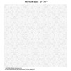Windowpix 12 x 48 White Global Damask Design Frosted Window