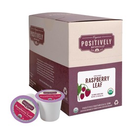 Organic Positively Botanicals Company, Raspberry Leaf, K-Cup Compatible, 24 Pods