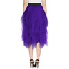 Women's Elastic Waist Tutu Princess Tulle Underskirt Pettiskirt - Petticoat