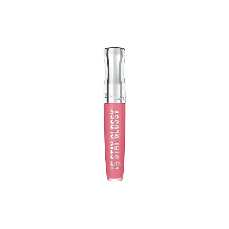 Rimmel Stay Glossy Lipgloss, Claridge's Ruby, 0.18 Fluid Ounce