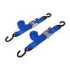 PowerTye 2in x 5.5ft Cam Buckle Tie-Down with S-Hooks -