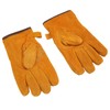 Heat Resistant Gloves Calf Leather Polyester Hand Protection BBQ Grill