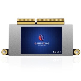 Gamerking 512GB NVMe SSD Hard Drive for MacBook Pro Retina 13 Inch A1708 2016 2017 Non-Touch Bar, PCIe Gen3x4, High Performance Replacement M.2 SSD for Upgrade Speed & Memory (Original Interface)
