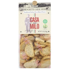 Casa Milo, Garlic Herb Bruschette, 5.3 oz. (4 pack)