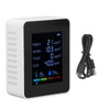 Multifunctional 6 in 1 CO2 Meter Air Quality Monitor Temperature