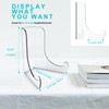 Boloyo Flat Back Acrylic Plate Display Stand , 6 Inch