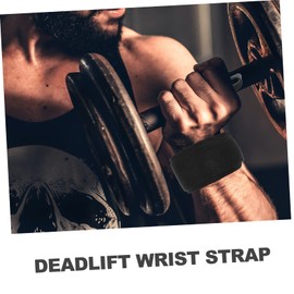 BESPORTBLE 2 Pairs Gym Straps Wrist Guard Weightlifting Grip Wrist Wrap Brace for Lifting Fitness Yoga Running