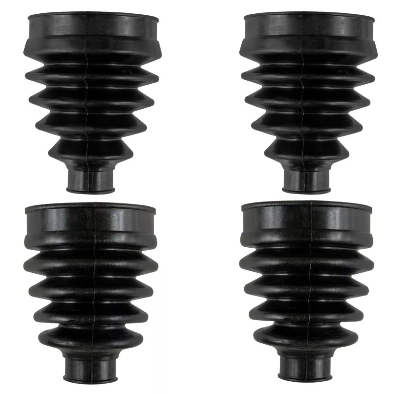 Caltric 2 Rear Axle Outer And Inner CV Boot Kit