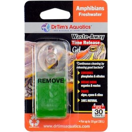 DrTim’s Aquatics Waste-Away Gel Fish Tank Cleaner for Freshwater Aquariums – Unclogs, Cleans, Removes Hidden Fish Food Waste – for Turtle Tanks – Small, Single Pack