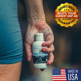 AcroGrip Liquid Chalk 3oz - Made for Circus - Acrobatics - Trapeze - Pole Grip - Silks - Lyra - Gymnastics - Cheer - Calisthenics - Rock Climbing - Mess Free - Long Lasting Strong Grip - Made in USA