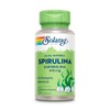 Solaray, SpirulinaEspirulina 410 mg, 60 cápsulas, Vegano, sin OGM