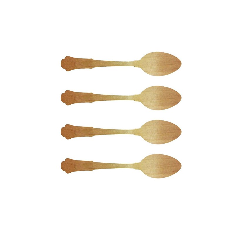Eco Craft Stix Elegant Wooden Spoons. Eco-Friendly,BiodegradableAnd Compostable Wooden Spoons.
