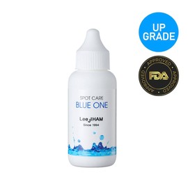 LeeJIHAM [Lee Ji-ham] Spot Care Blue One 50ml + Trouble Spot Patch/ Youth Acne Cosmetics Calming Skin Care Dead Cell Sebum Moisturizing Care Lee Ji-ham Dermatology Blue One + Spot Patch / [이지함] 스팟케어 블루원 50ml+트러블스팟패치/ 청소년 여드름 화장품 진정 피부케어 각질 피지 보습케어 이지함피부과