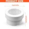 Pool Umbrella Sleeve Stabilizer, Threaded Umbrella Hole Ring Pool Umbrella