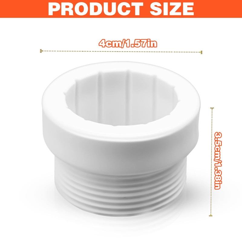 Pool Umbrella Sleeve Stabilizer, Threaded Umbrella Hole Ring Pool Umbrella