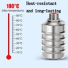 2PCS Float Valve 1/2" Water Level Control Float Valve 304
