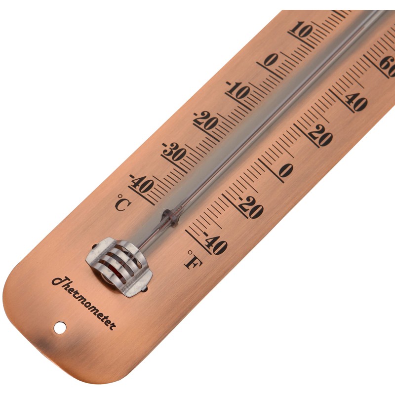 TERMOFLY New Premium Indoor/Outdoor Thermometers Decorative (Bronze)