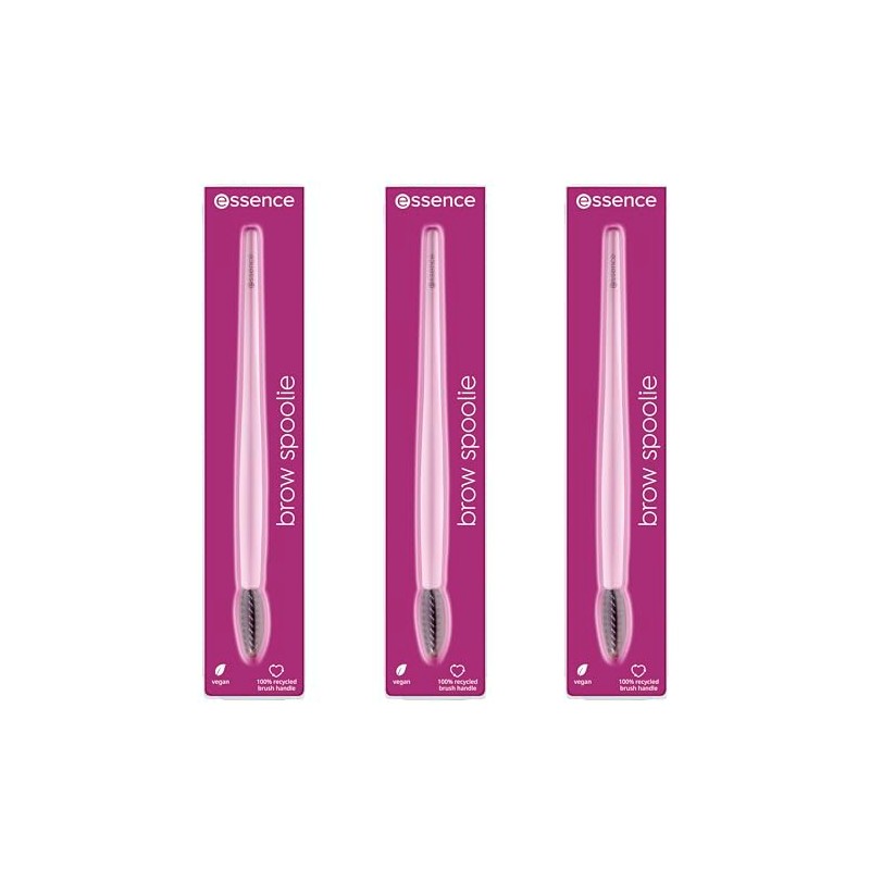 essence brow spoolie, accessories, no. 01, nanoparticles free, pack of