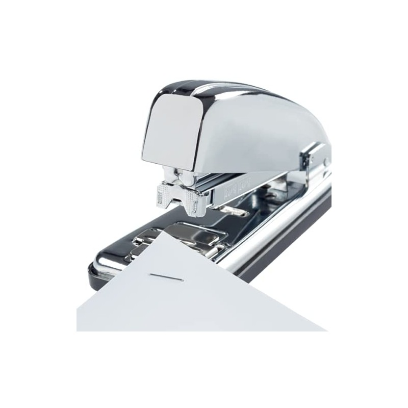 Petrus 44709 - Classic Metal Office Stapler, Chrome