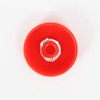 20mm Red Flip Top Caps-100 Pcs Aluminum-Plastic Red Caps for