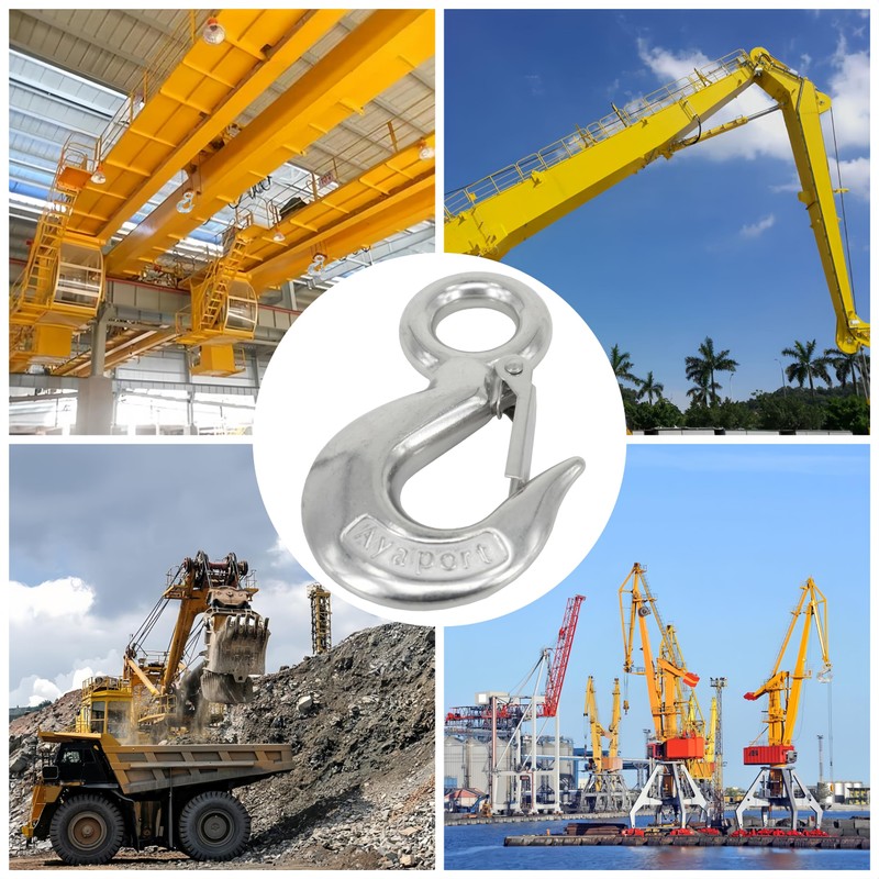 Grab Hooks, 1T Crane Scale, Heavy Duty Slip Hooks Stainless