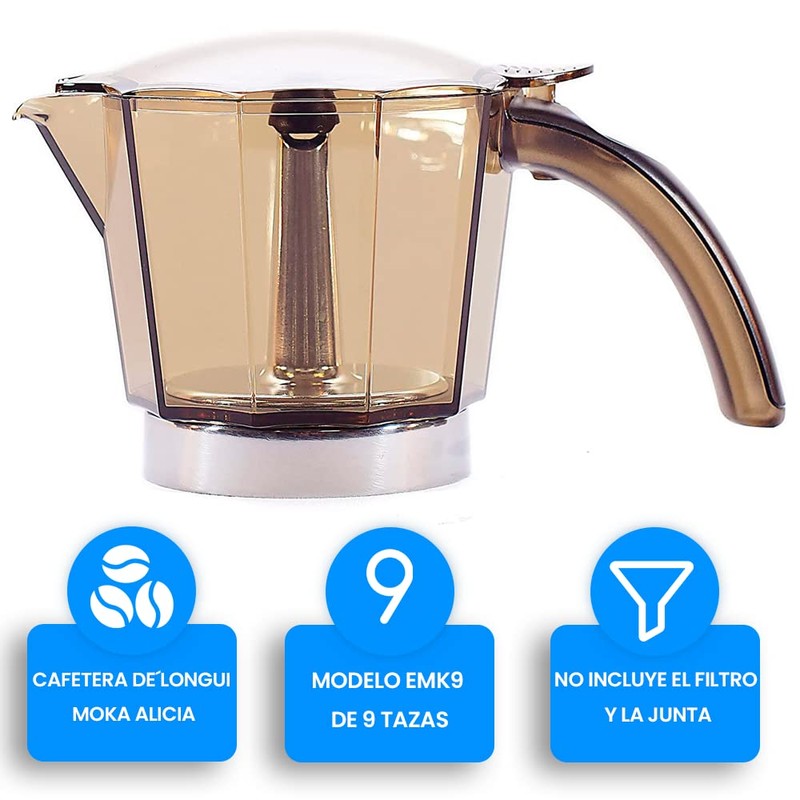 Anakel Home DeLongui EMK9 9 Cup Coffee Pot