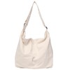 Annlaite 2137 Canvas Tote Bag, Large Capacity, A4 Size, Men's,