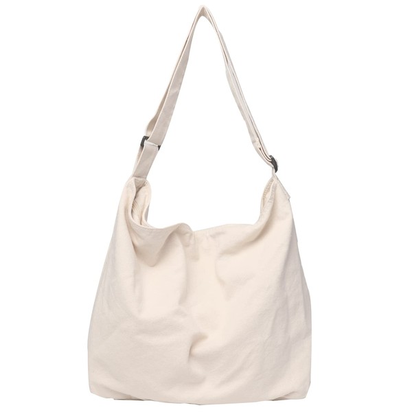 Annlaite 2137 Canvas Tote Bag, Large Capacity, A4 Size, Men's,