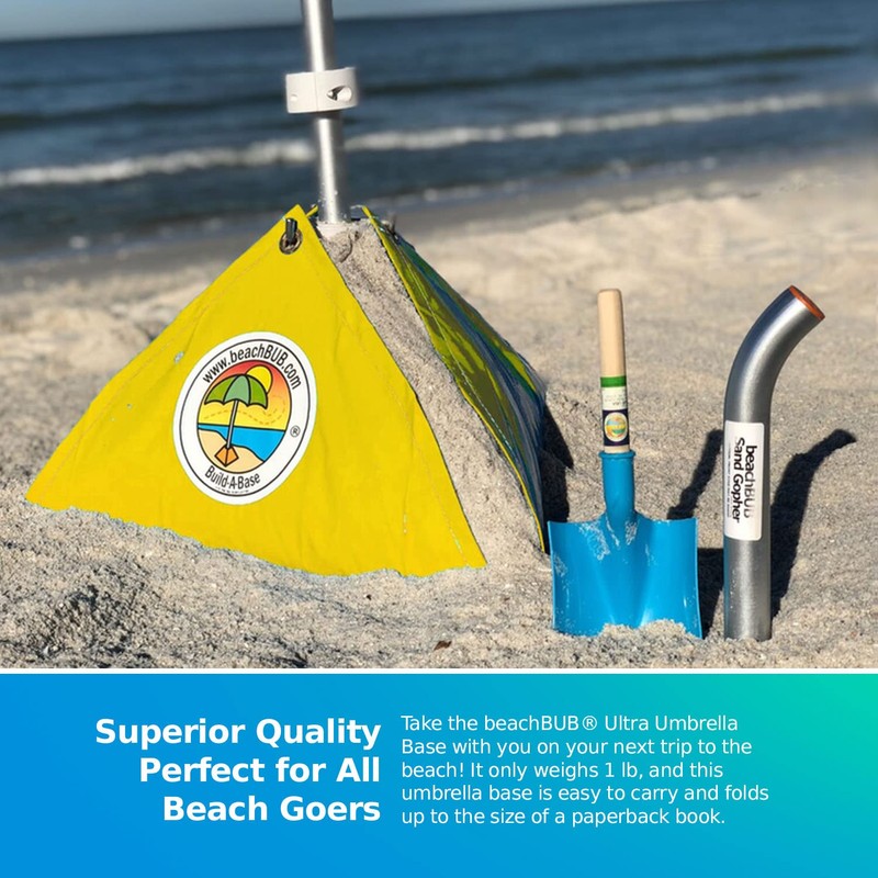 BEACHBUB Ultra Beach Umbrella Base (Compliant with The ASTM F3681-24