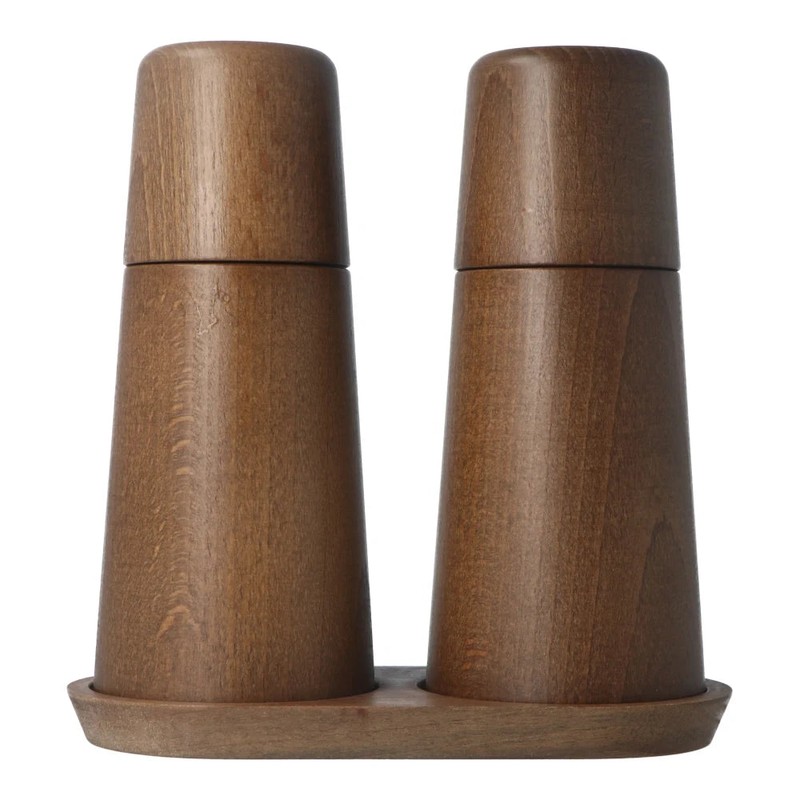 Sands Made Salt & Pepper Mill Bundle, Beechwood / Beechwood