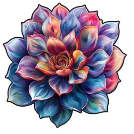 Holzpuzzle Erwachsene, einzigartige Holz Puzzle, Wooden Puzzle, Saftig XL