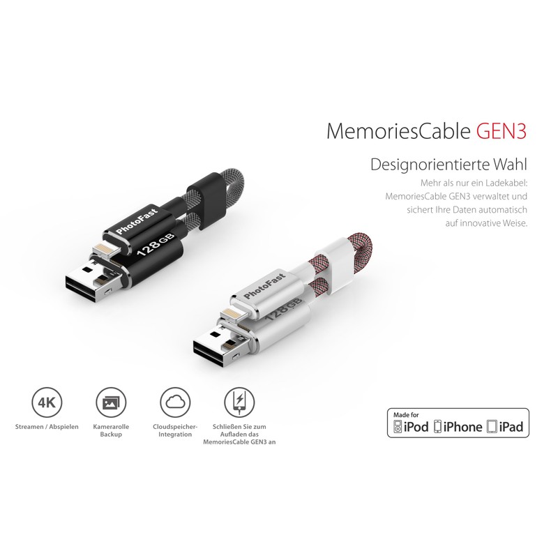 Photo Fast Memories Cable U3 Drive