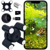 LYML.E1 Aquarium Camera,2k HD Video,Night Vision, 120°Wide Angle View,64gb Sd