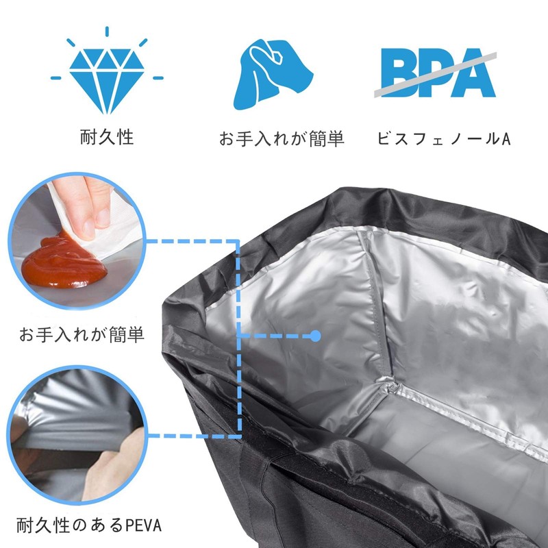 LHZK Eco Bag, Folding Cooler Bag, Large Capacity, Eco Bag,