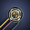 1157 BAY15D Turn Signal Brake Light Bulb Socket Wire Harness